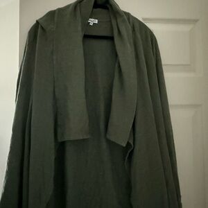 Splendid Sage Green Open Cardigan